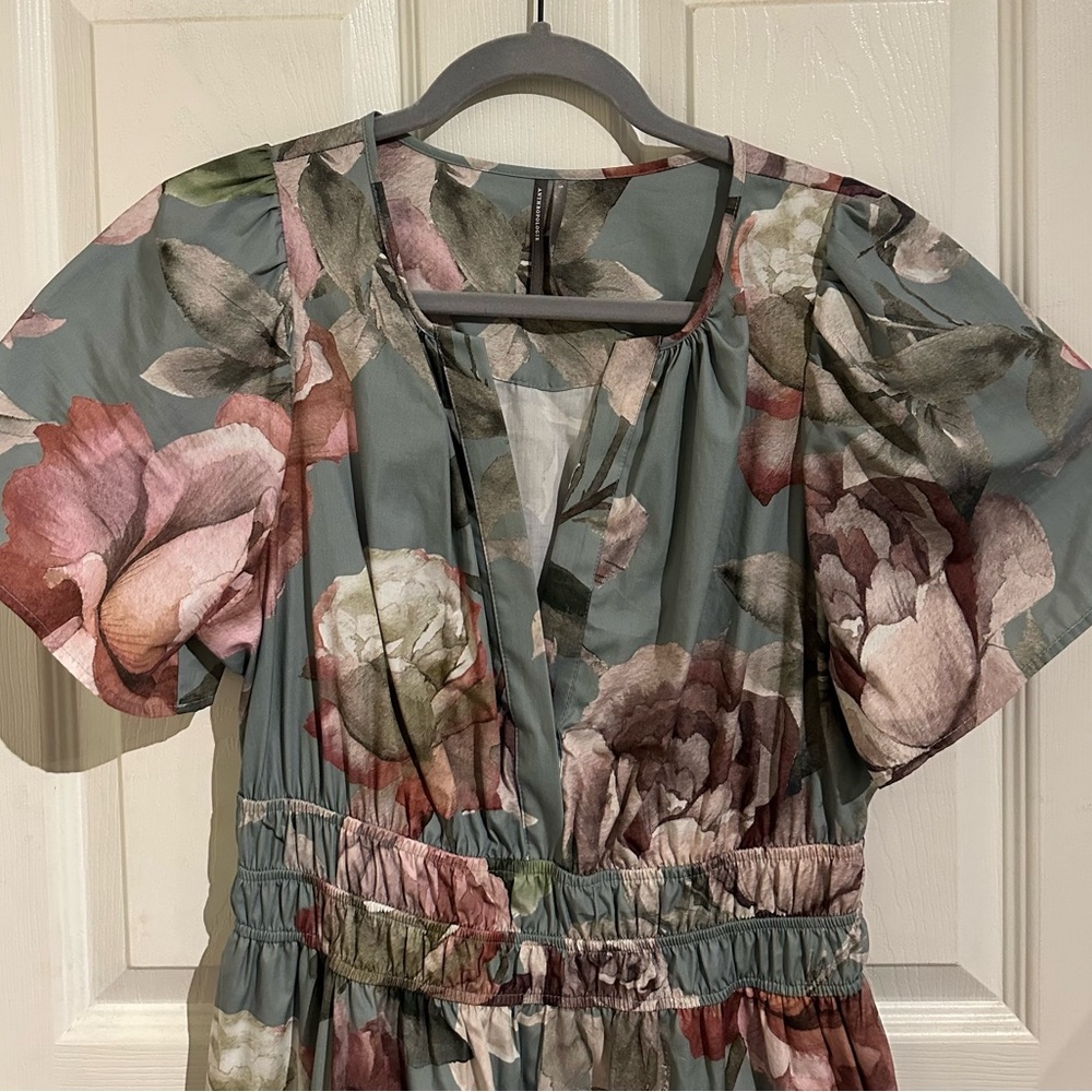 Anthropologie Multicolor Floral Dress